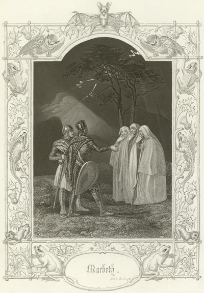 Macbeth, Act I, Scene III by Joseph Kenny Meadows